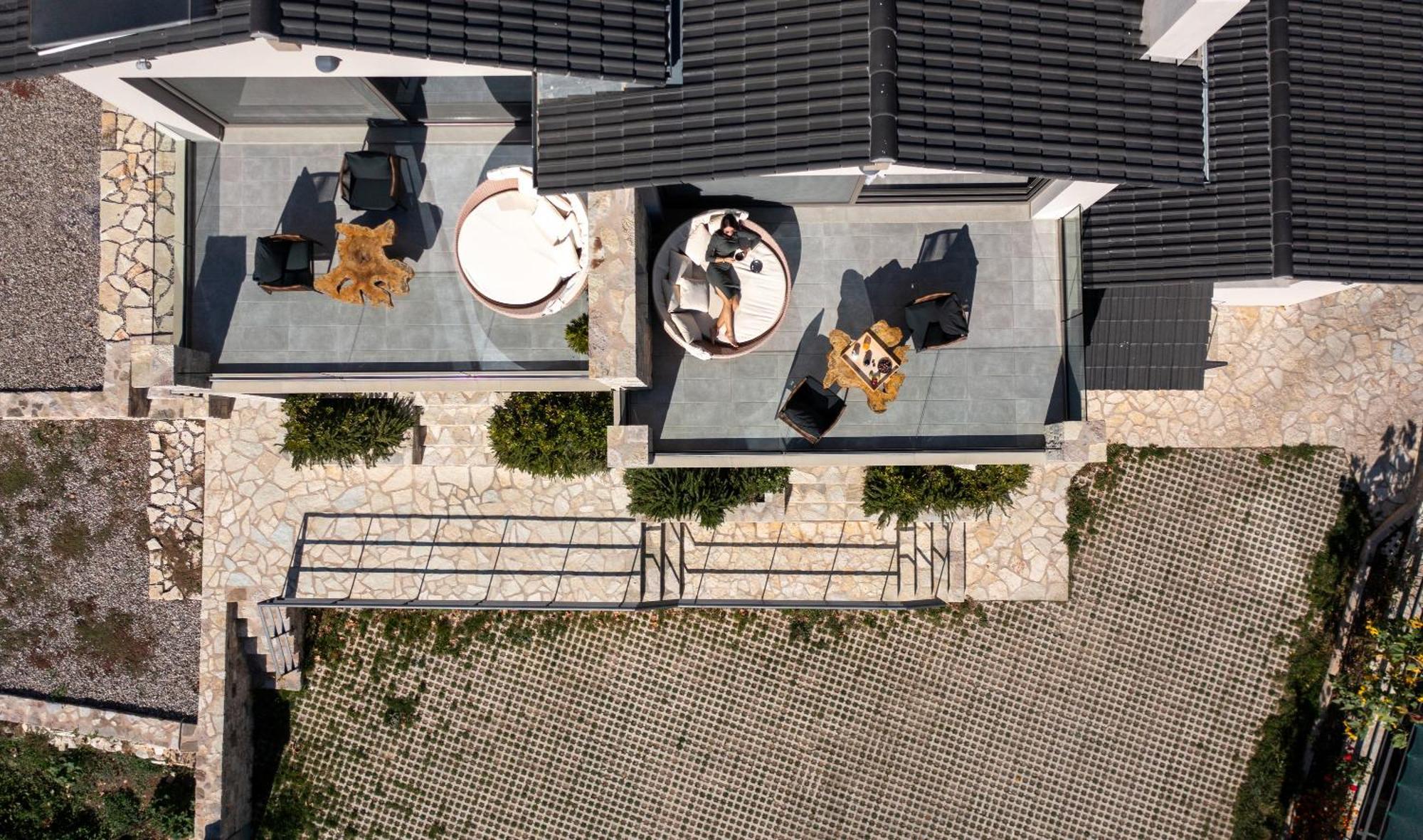Evora Luxury Suites Mega Chorio Exteriör bild