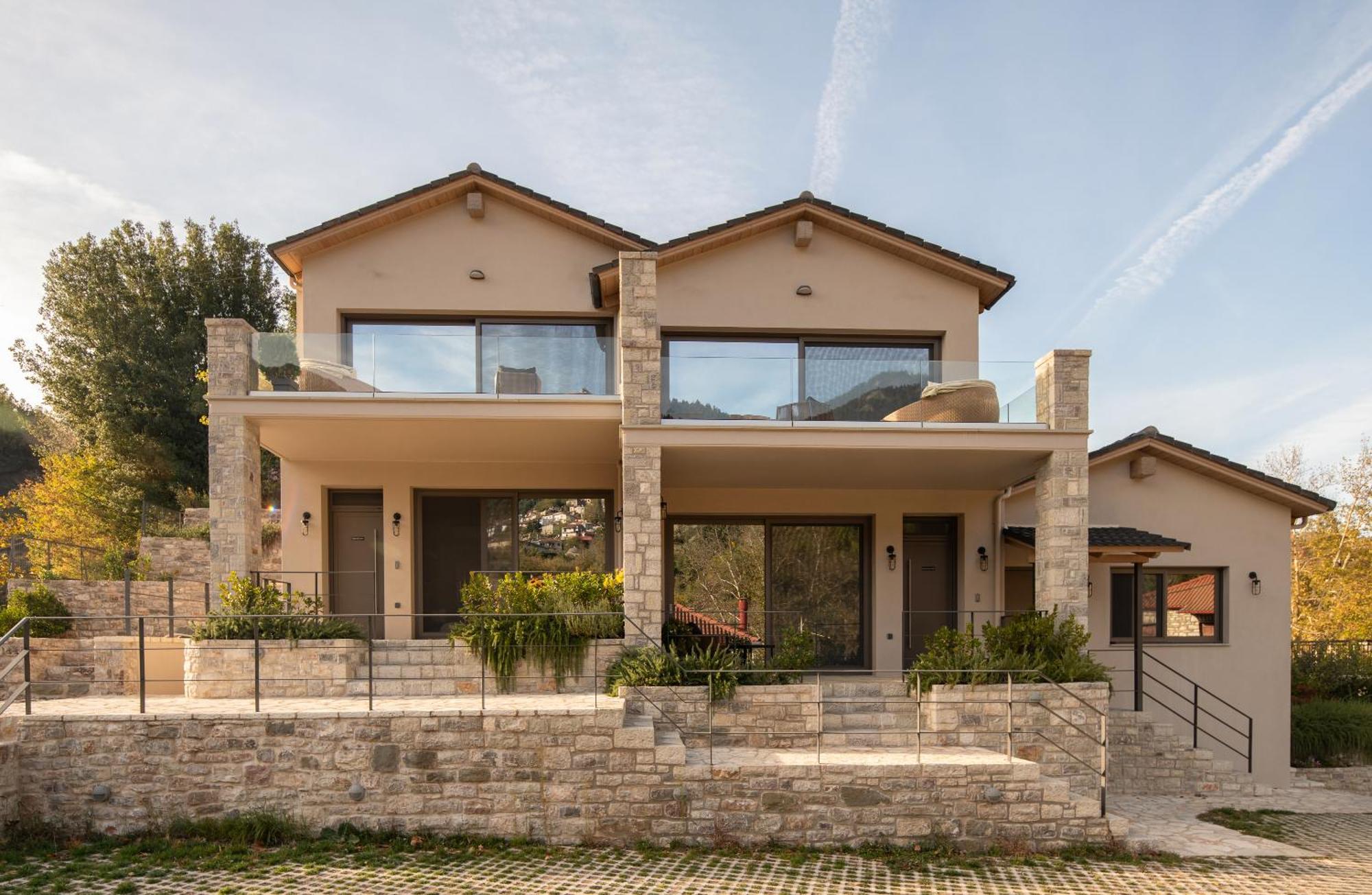 Evora Luxury Suites Mega Chorio Exteriör bild