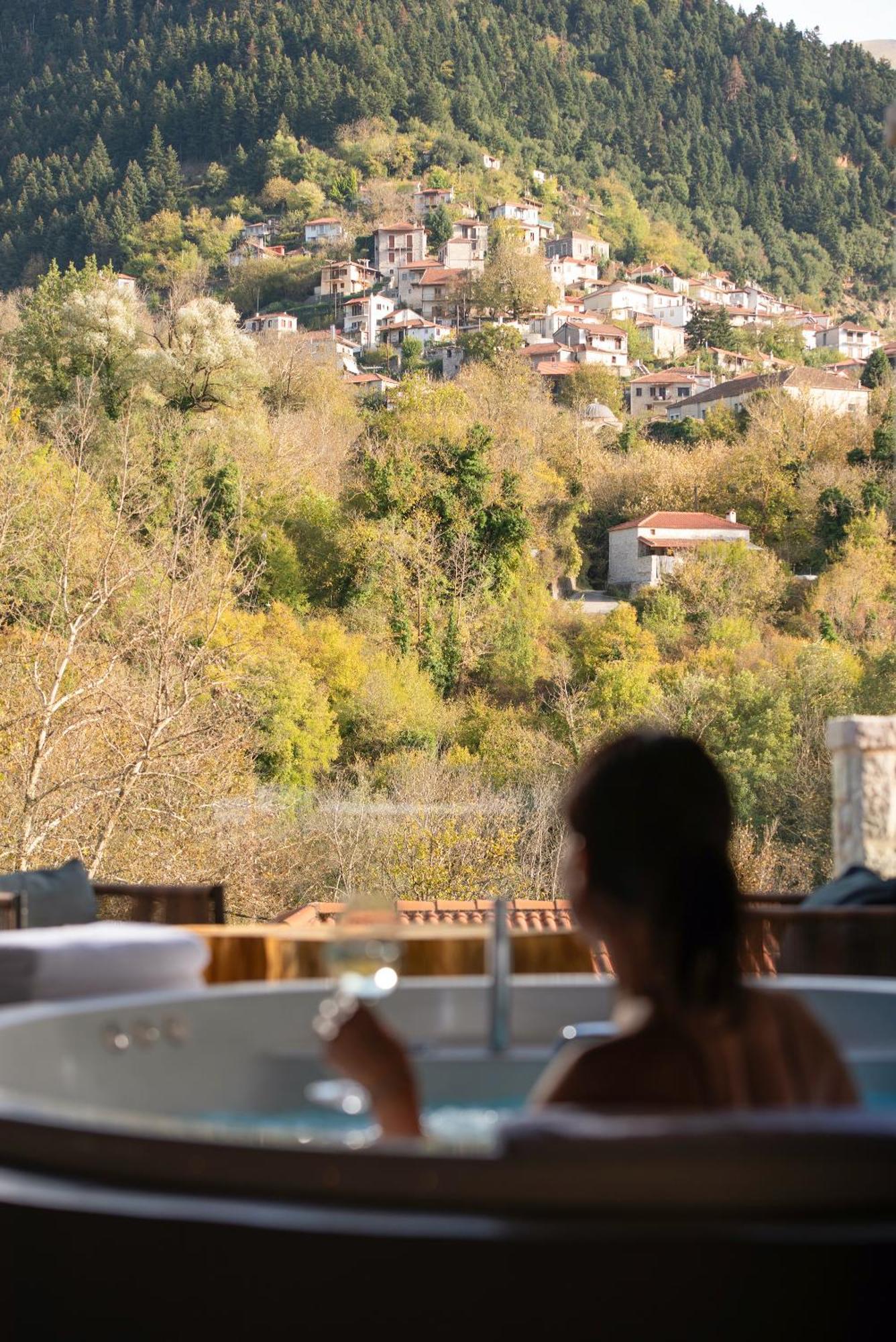 Evora Luxury Suites Mega Chorio Exteriör bild