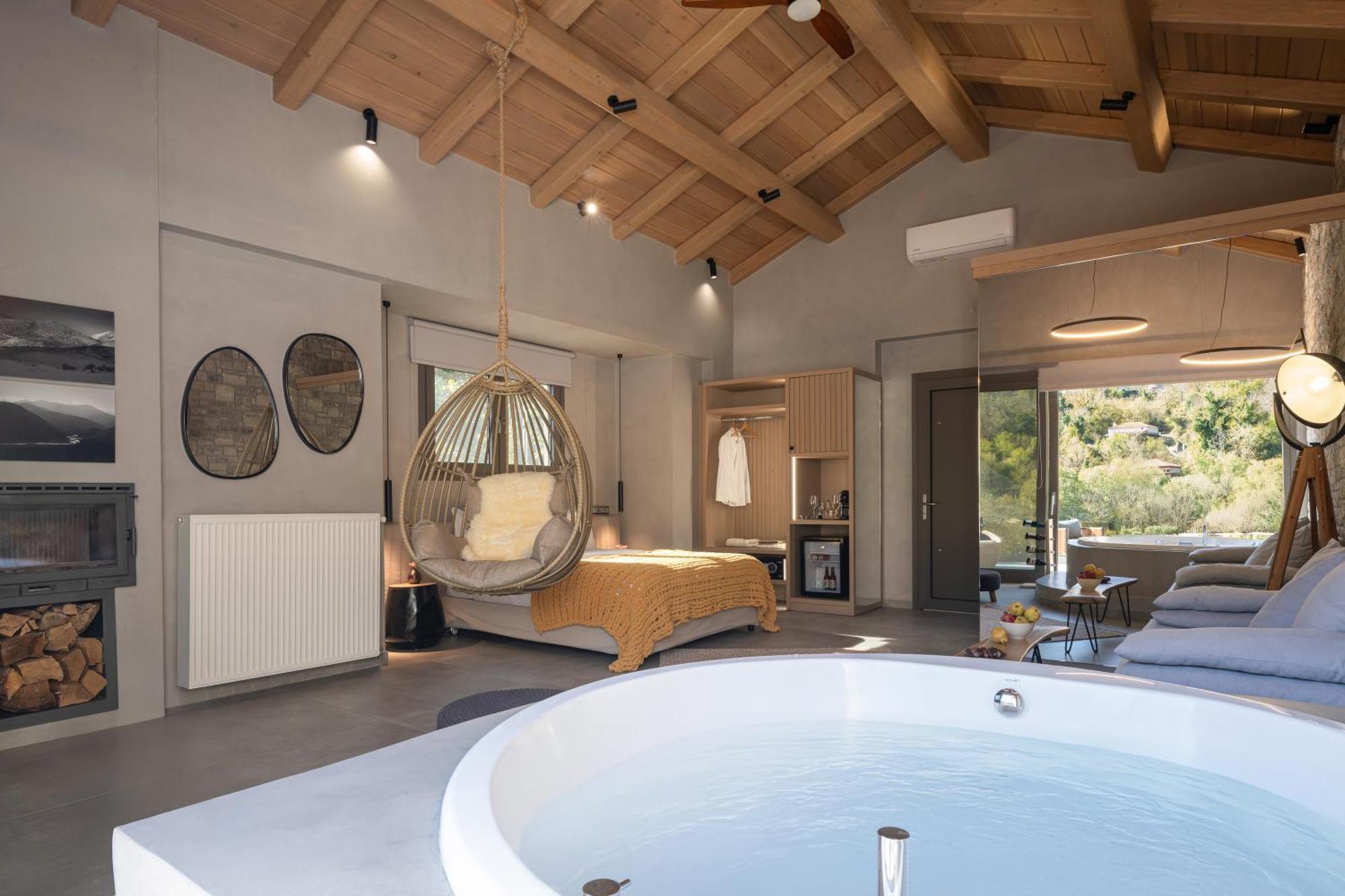 Evora Luxury Suites Mega Chorio Exteriör bild