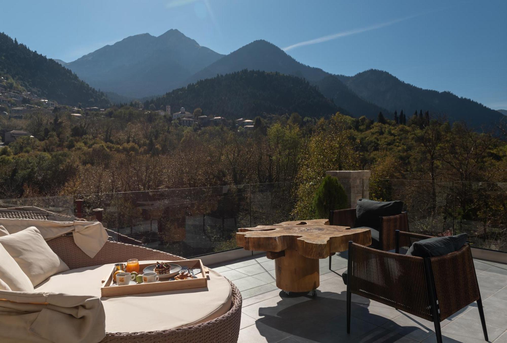 Evora Luxury Suites Mega Chorio Exteriör bild