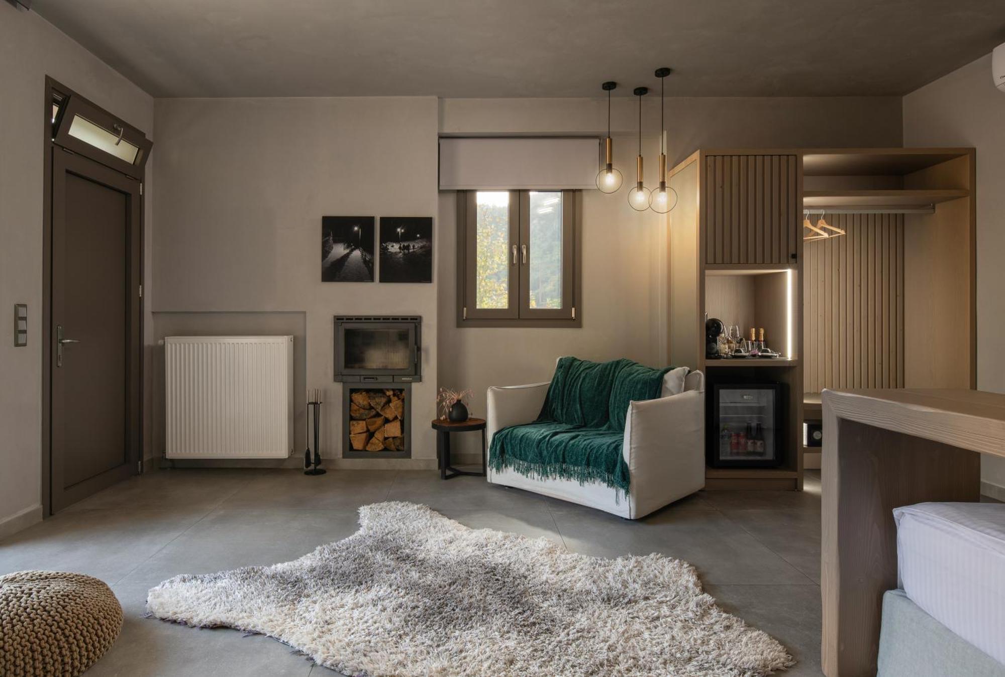 Evora Luxury Suites Mega Chorio Exteriör bild